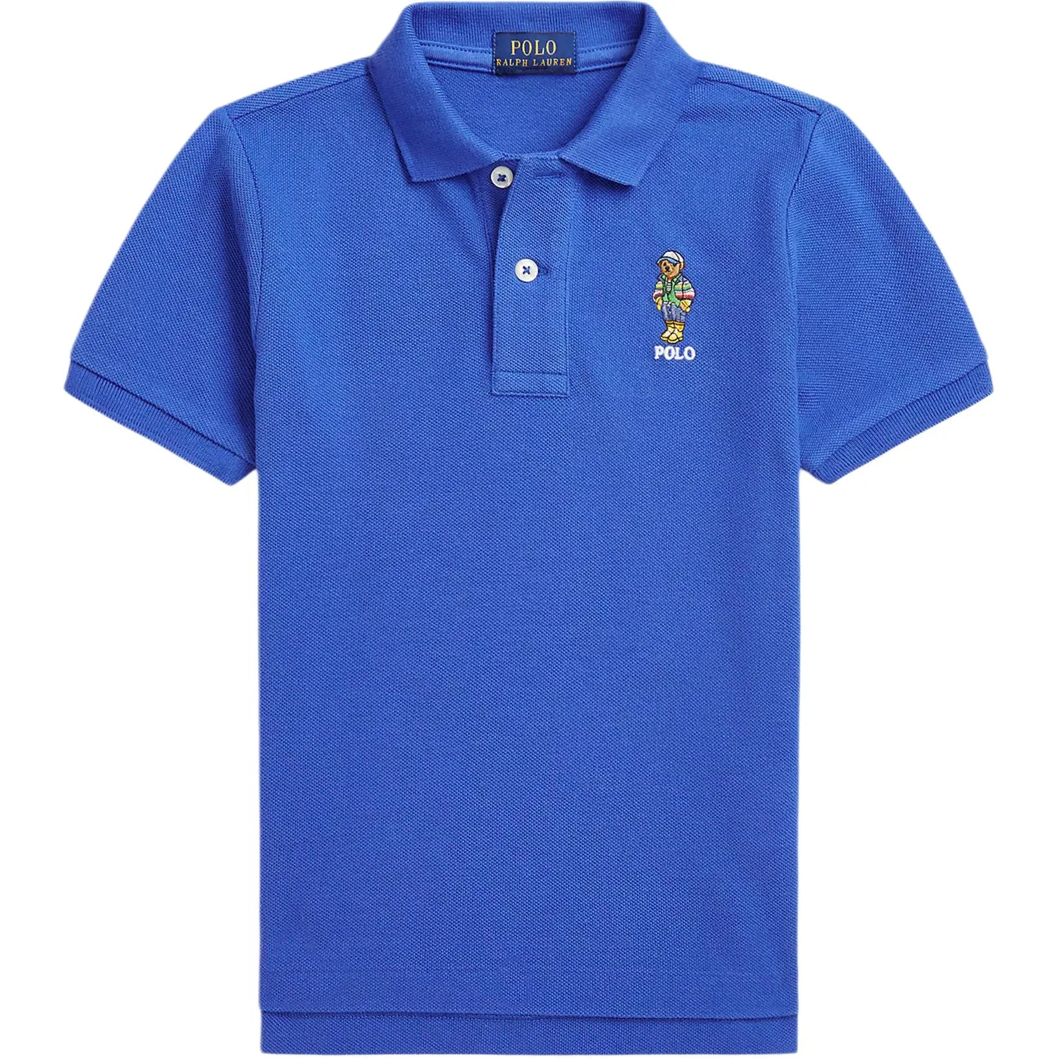 Детское поло для мальчиков хлопковое Polo Ralph Lauren, Blue