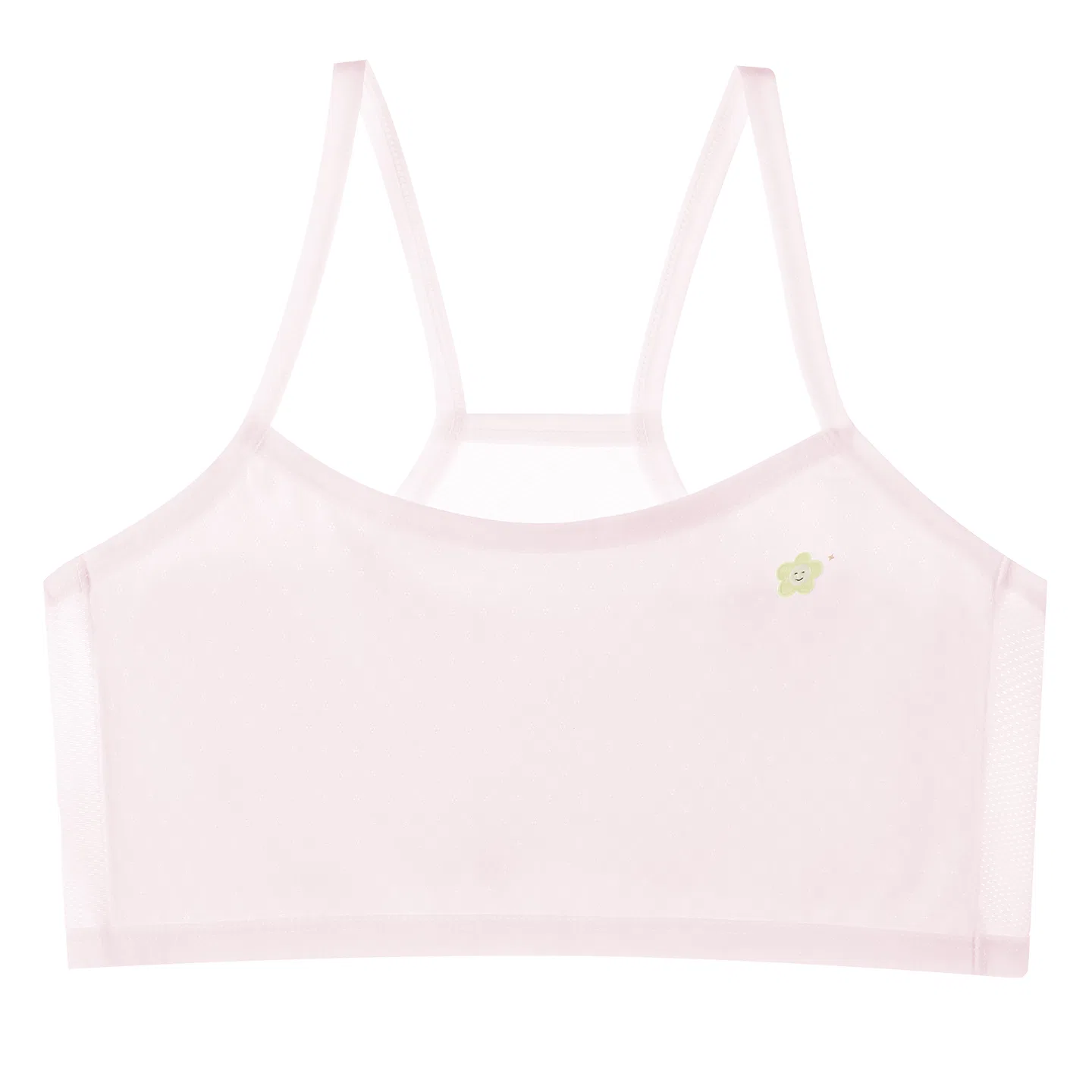 Детское для девочек топ-майка без рукавов Red Bean, Light Pink