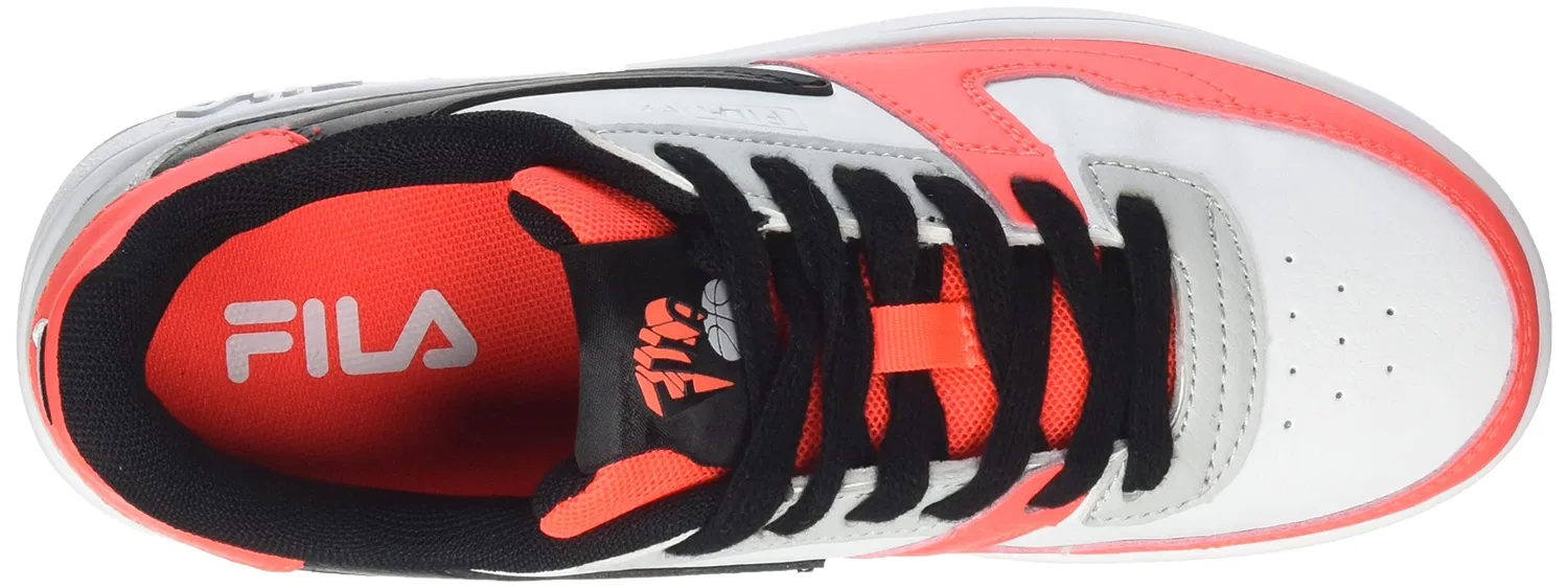 Детские кроссовки для мальчиков Fxventuno Teens Fila, Grey Gray Violet Fiery Coral — фото 3