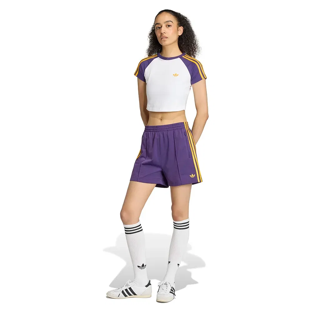 Женские шорты свободного кроя Firebird Classic Adidas Originals, Purple — фото 4
