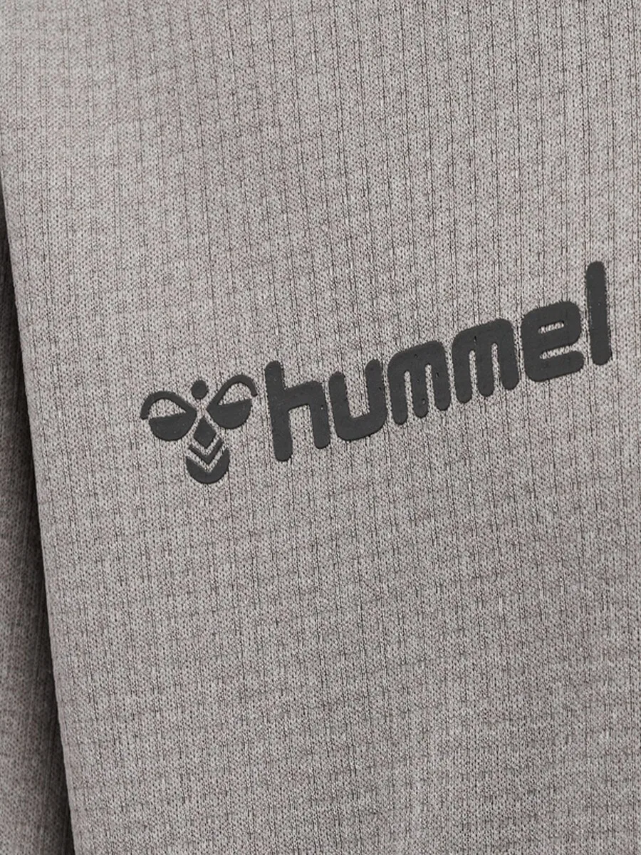 Спортивная толстовка Hummel 'Authentic' в серо-пятнистом цвете — фото 4