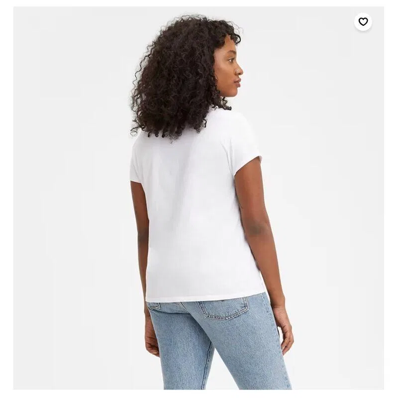 Женская футболка с коротким рукавом Levi's 17369-0053, Weiß — фото 2