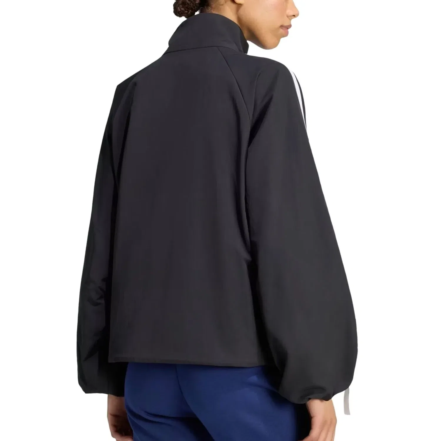 Мужская куртка Woven WB Loose Fit Jacket Asia Sizing 'Black' adidas, черный — фото 3