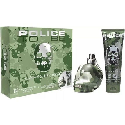 Туалетная вода-спрей Police To Be Camouflage 40 мл и шампунь для тела 100 мл — фото 2