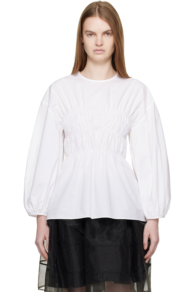 

Блузка Cbcamryn Cecilie Bahnsen, белый