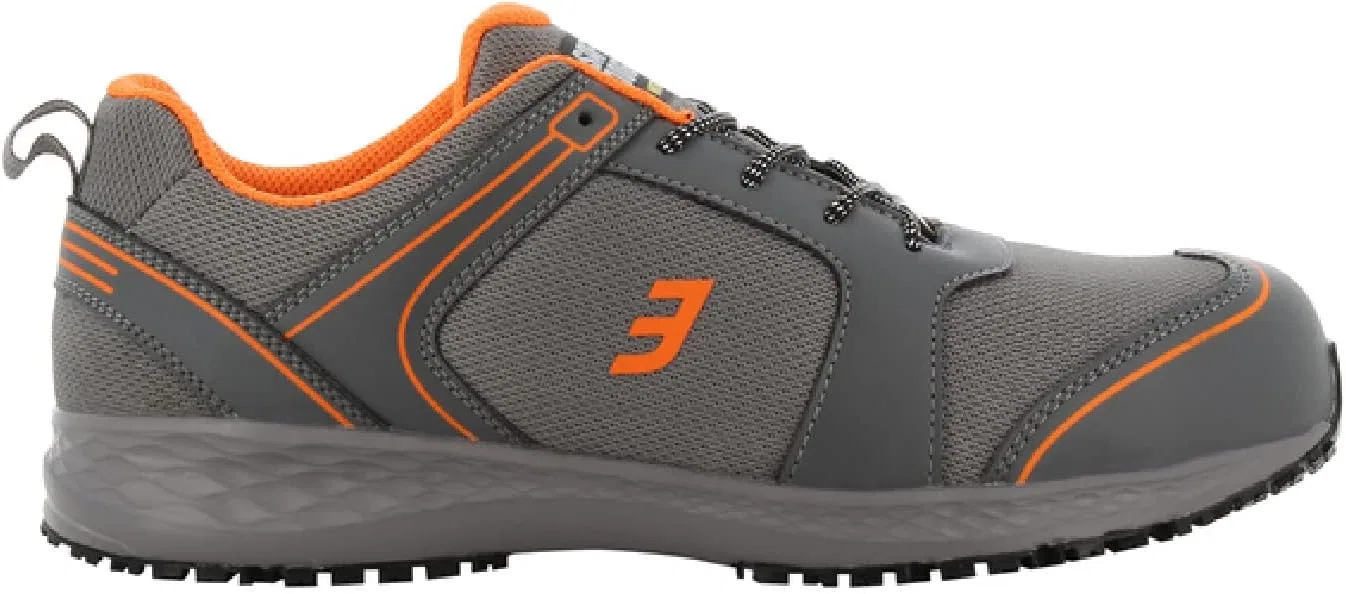Защитные кроссовки SAFETY JOGGER S1 со стальными защитными носками, удобная рабочая обувь для мужчин и женщин, Balto, нескользящая и легкая защитная обувь, идеально подходит для логистики и промышленности, Light Grey