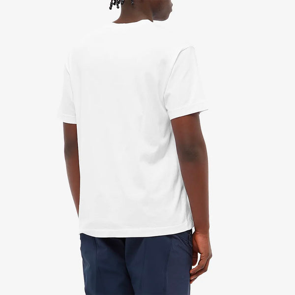 Футболка patch logo t-shirt 'white' Stone Island, белый — фото 2