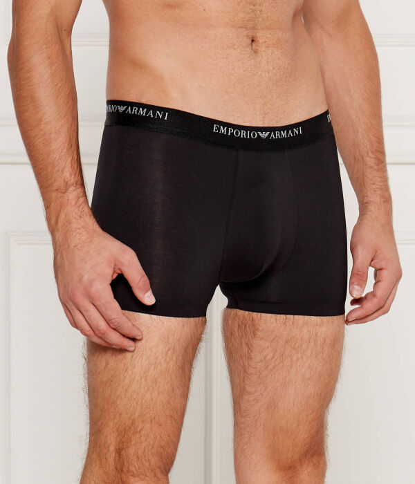 

Боксеры мужские Emporio Armani из модала, черный
