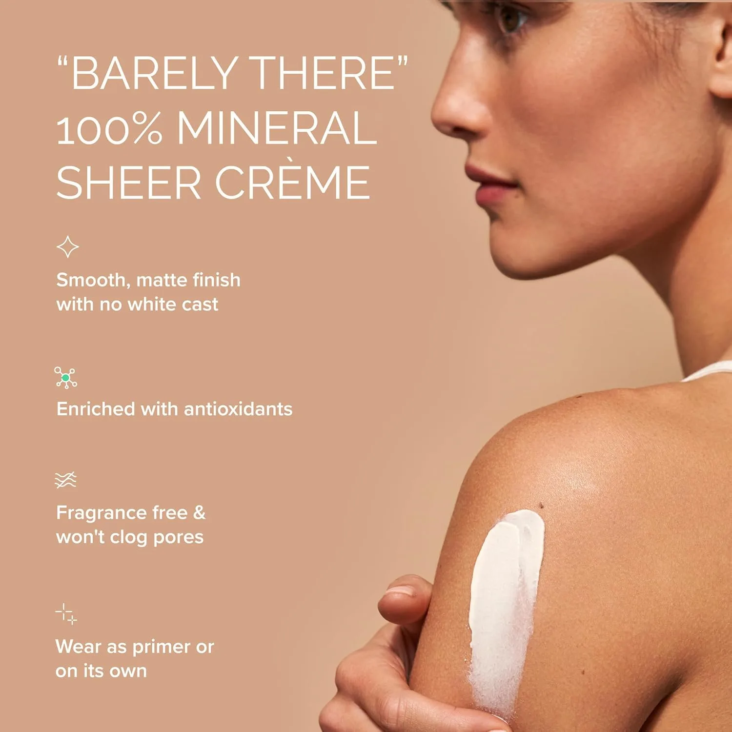MDSolarSciences Mineral Crème SPF 50 солнцезащитный крем для лица - водостойкий, широкий спектр защиты от ультрафиолета - смешиваемый микронизированный оксид цинка - гладкое натуральное матовое покрытие 100 мл (1 шт.), No Color — фото 4