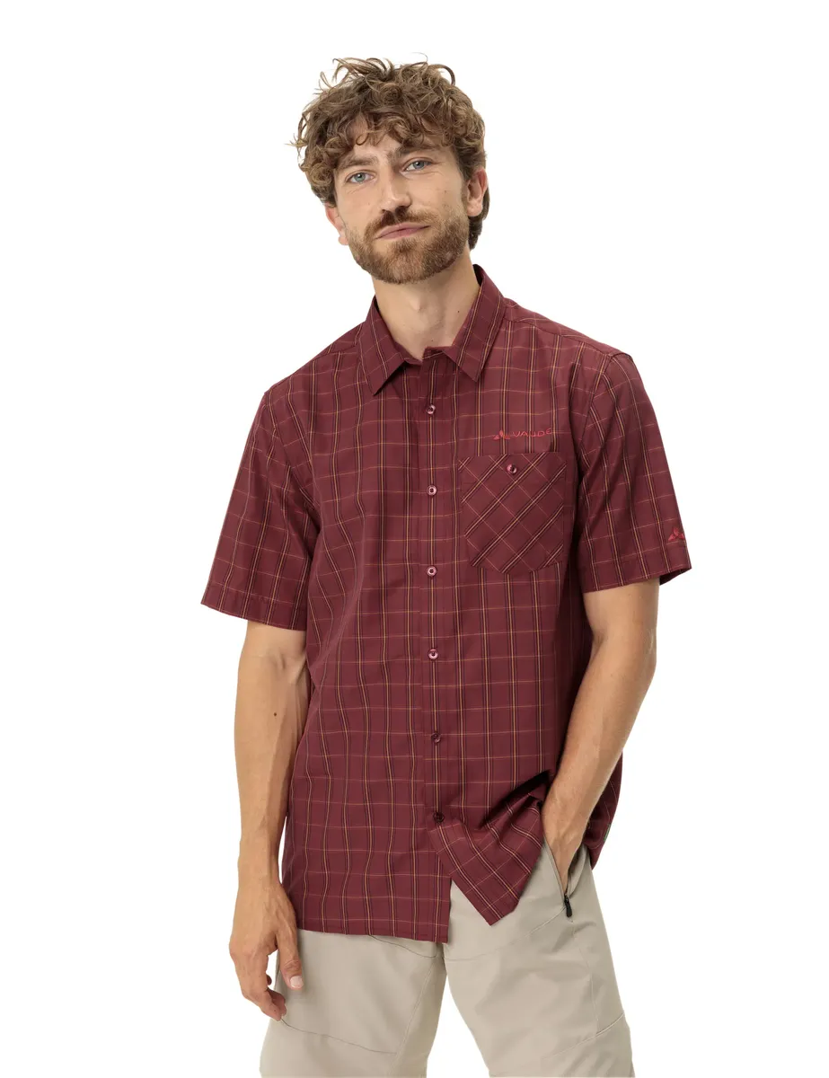 

Рубашка VAUDE с короткими рукавами "MEN'S ALBSTEIG SHIRT III" (1 шт.), цвет Carmine