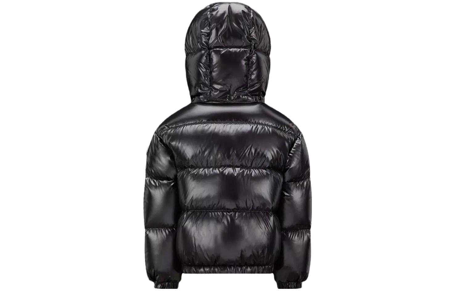 Куртка пуховая SS23 Abbaye Collection черная детская Moncler — фото 3
