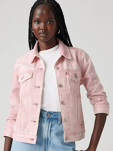 

Оригинальная куртка Levi's, цвет Cloudy Pale Mauve - Pink