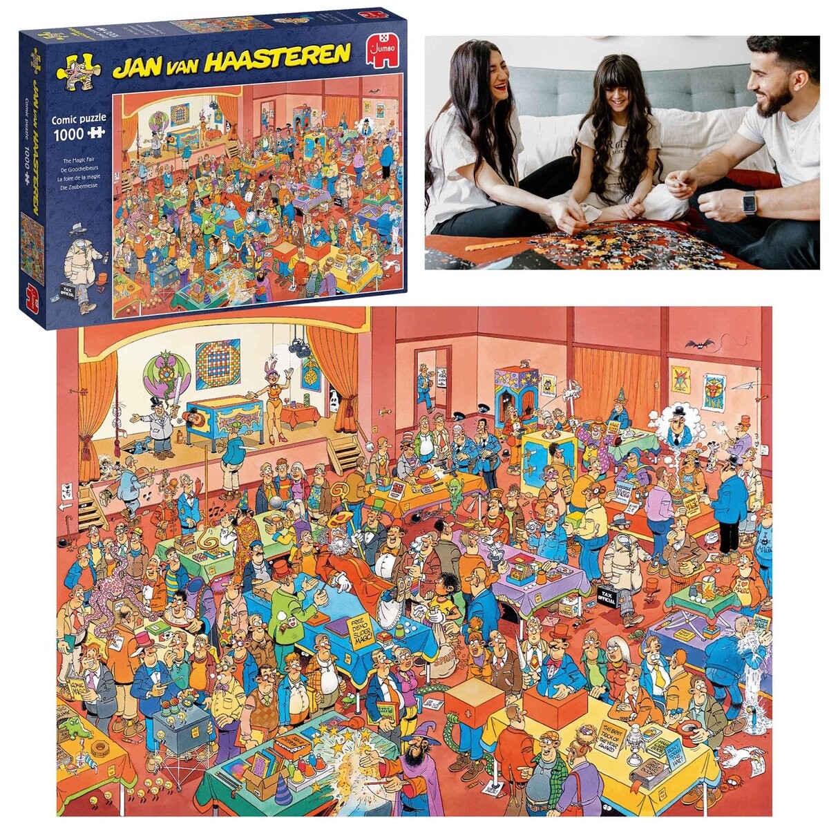 

Jumbo Magic Fair, пазл из 1000 деталей. Ян Ван Хаастерен sarcia.eu