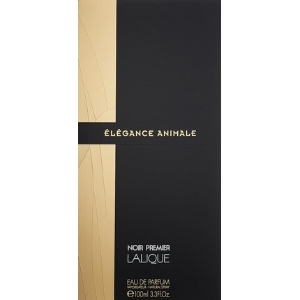 Elegance Animale Noir Premier унисекс парфюмированная вода-спрей 100 мл, Lalique — фото 2