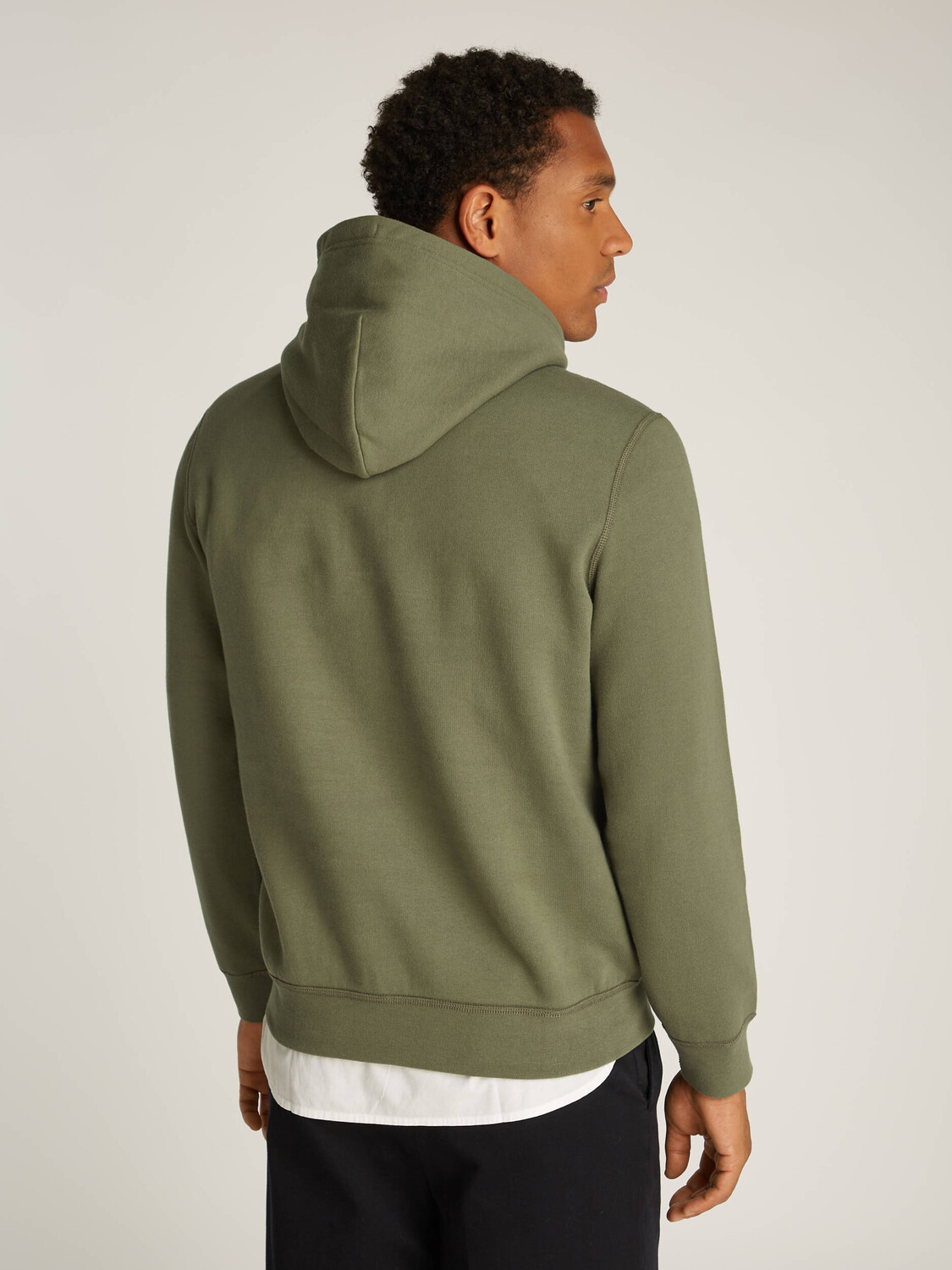 Толстовка Tommy Hilfiger ESSENTIAL Regular Fit, оливково-зеленый — фото 2