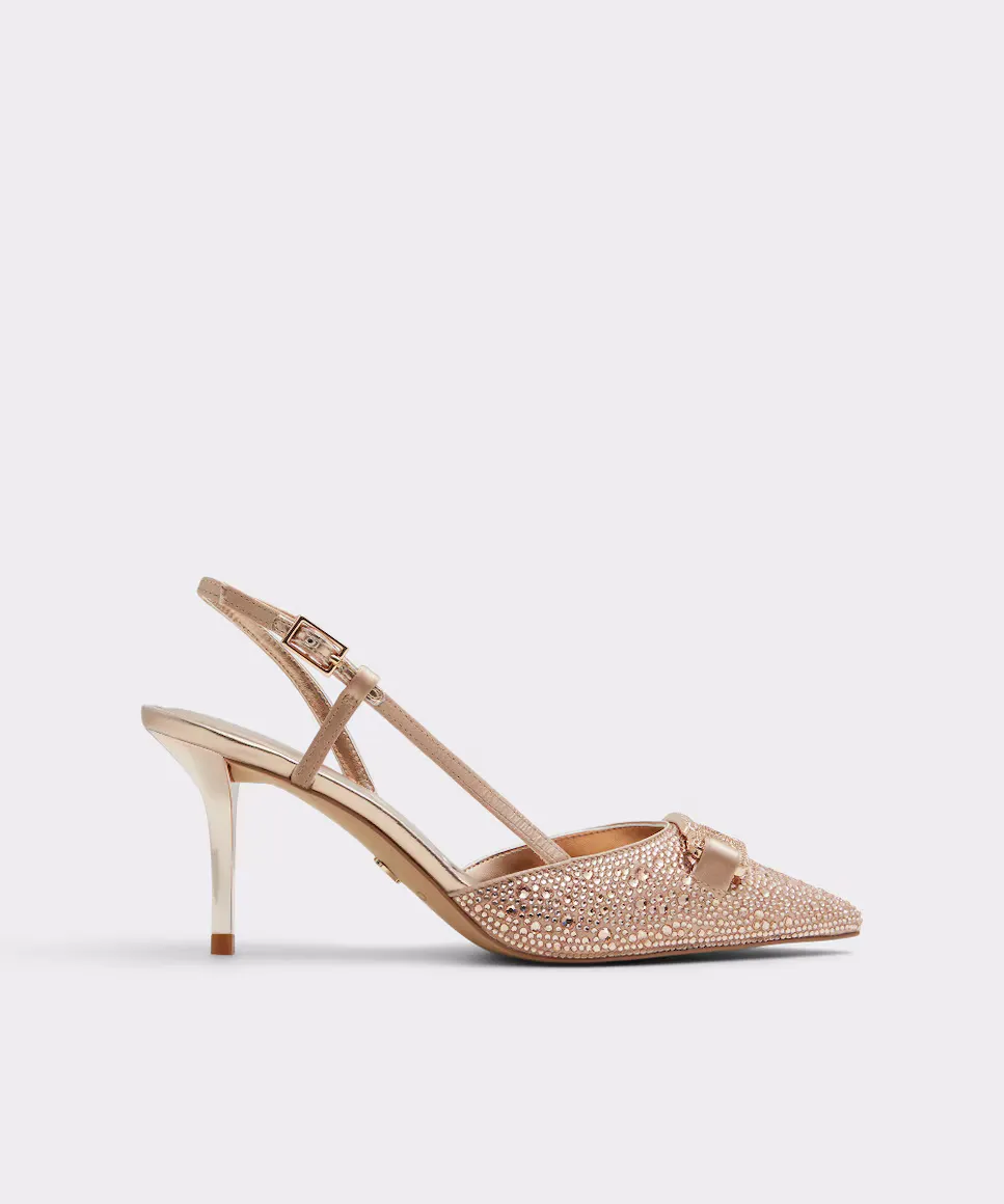 

Женские туфли-лодочки с острым носком Aldo, золотой
