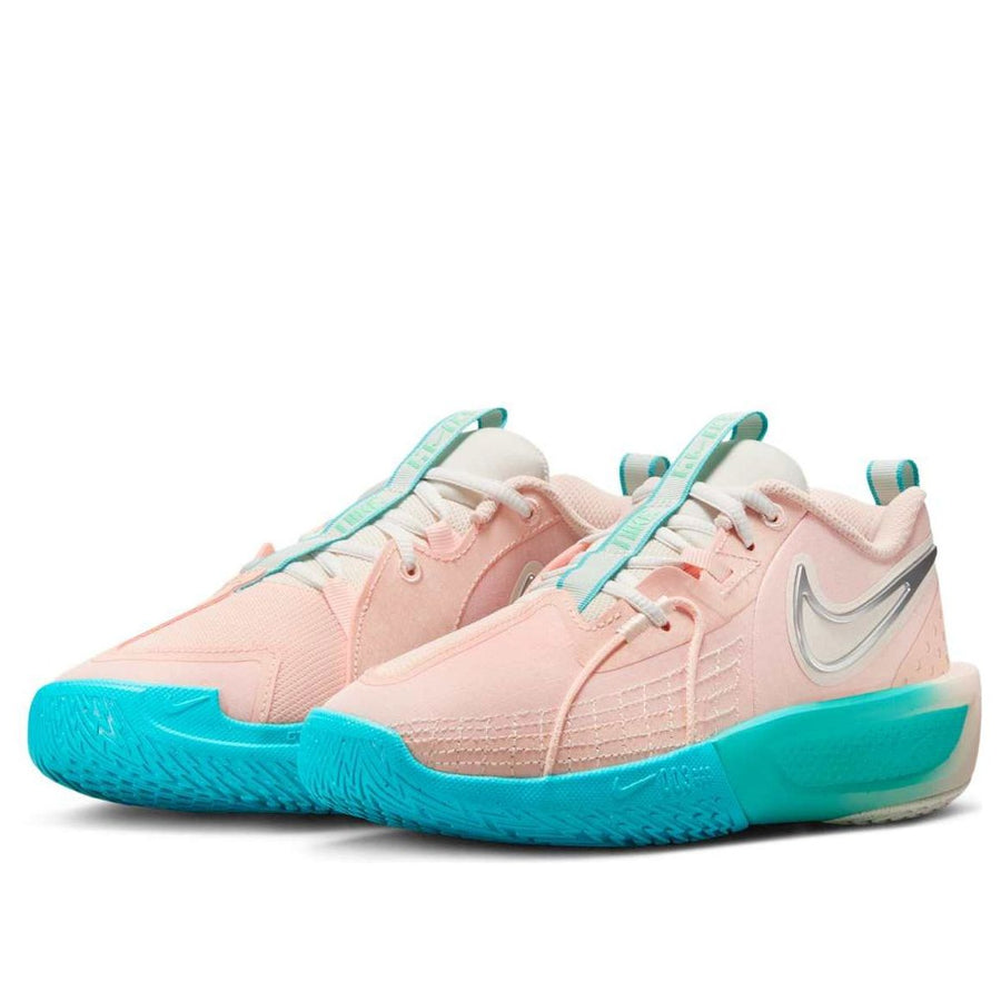 Кроссовки (GS) Nike Air Zoom GT Cut 3 'Washed Coral Dusty Cactus Silver', розовый — фото 3