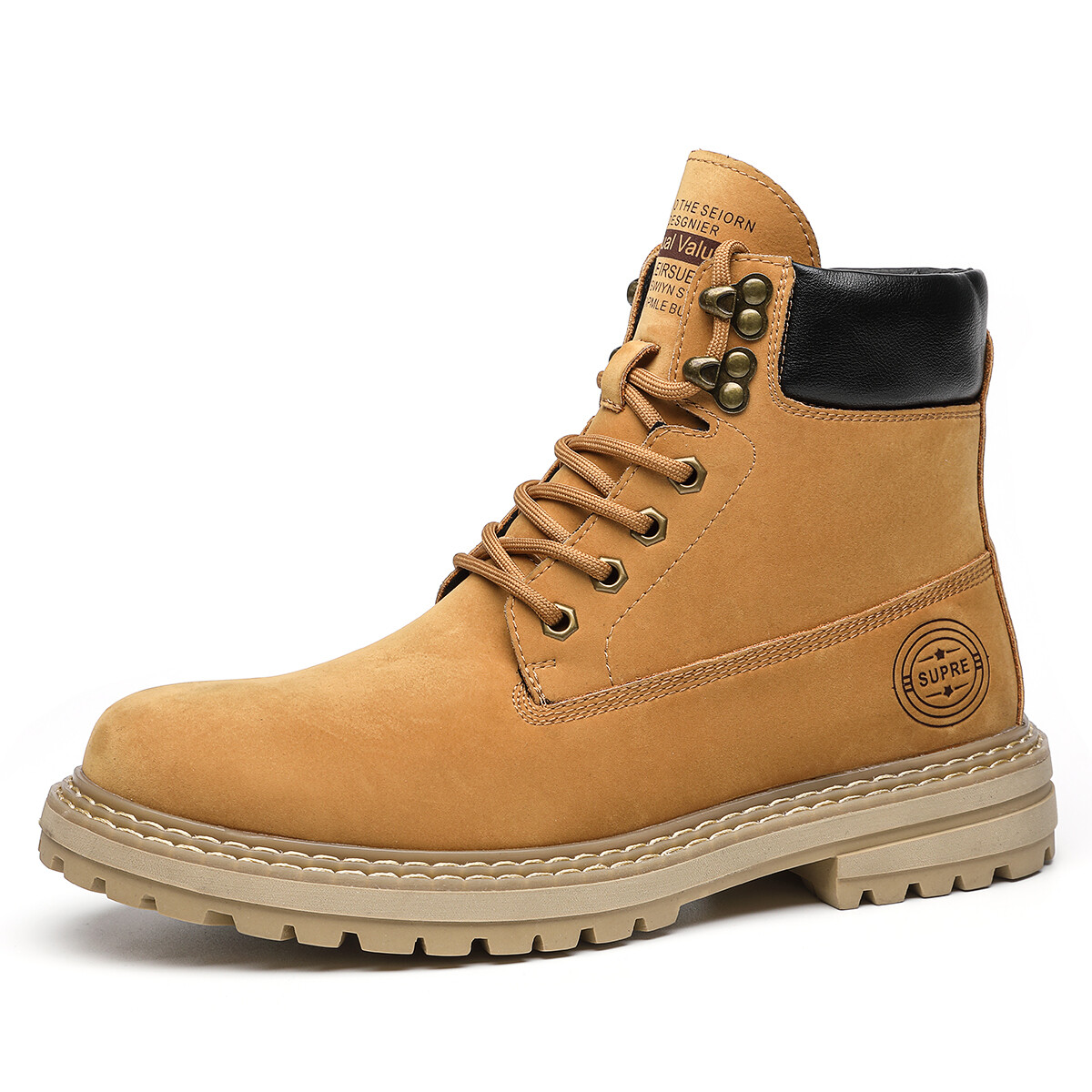

Мужские ботинки Cahhrrn X Martin Boot Men Beige Chint