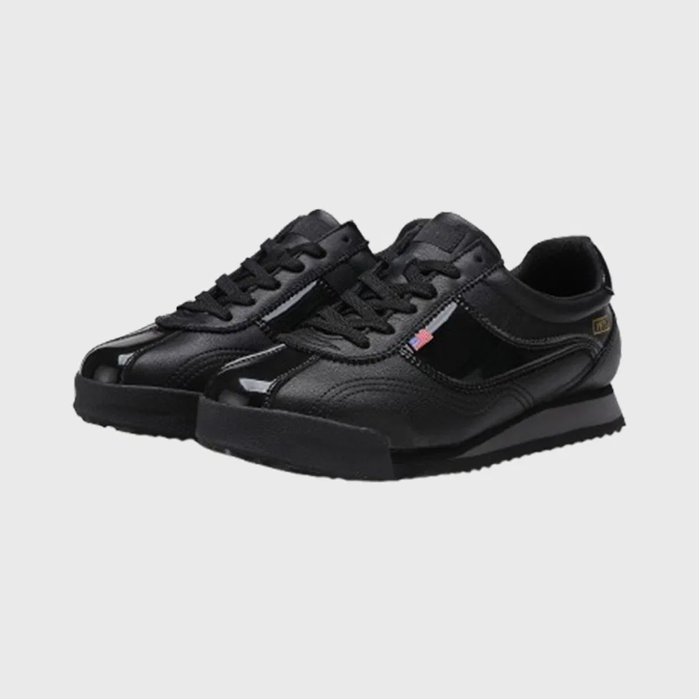 Мужские чёрные низкие кеды Bostonian Jogger от Jaclar