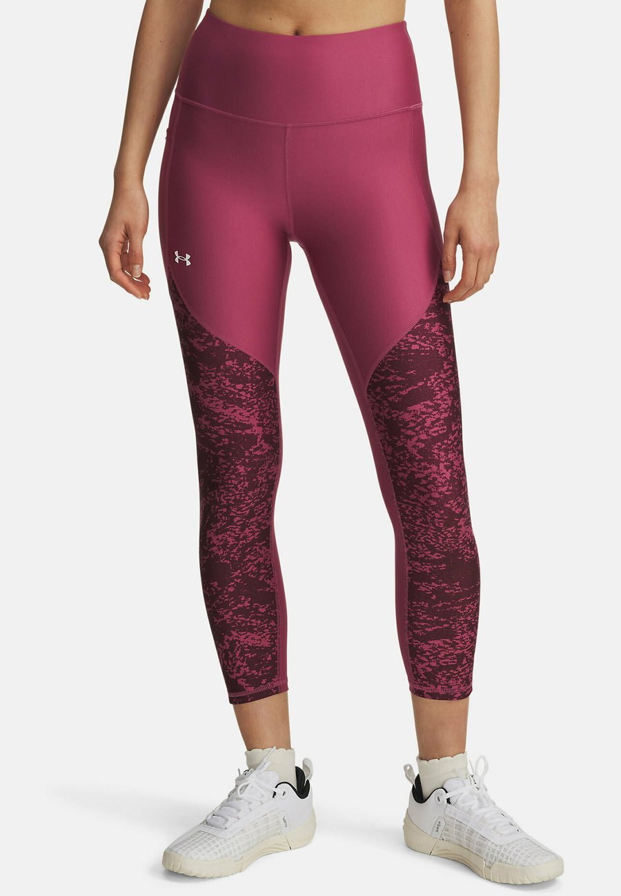 

Леггинсы Under Armour TECH PRINTED PANEL, Fuchsia Dusk/Pink