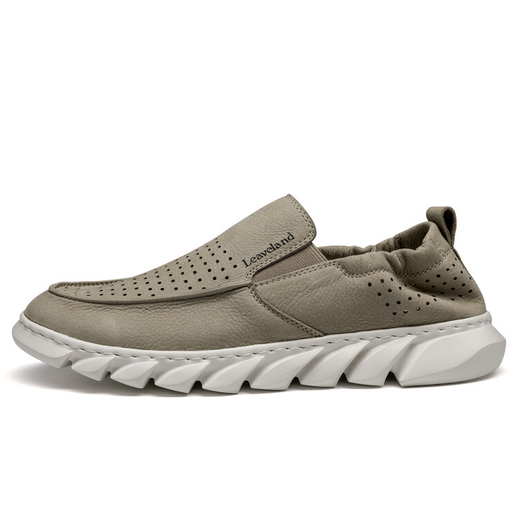 

Туфли Men"s Casual Men Low-Top Gray Leaveland