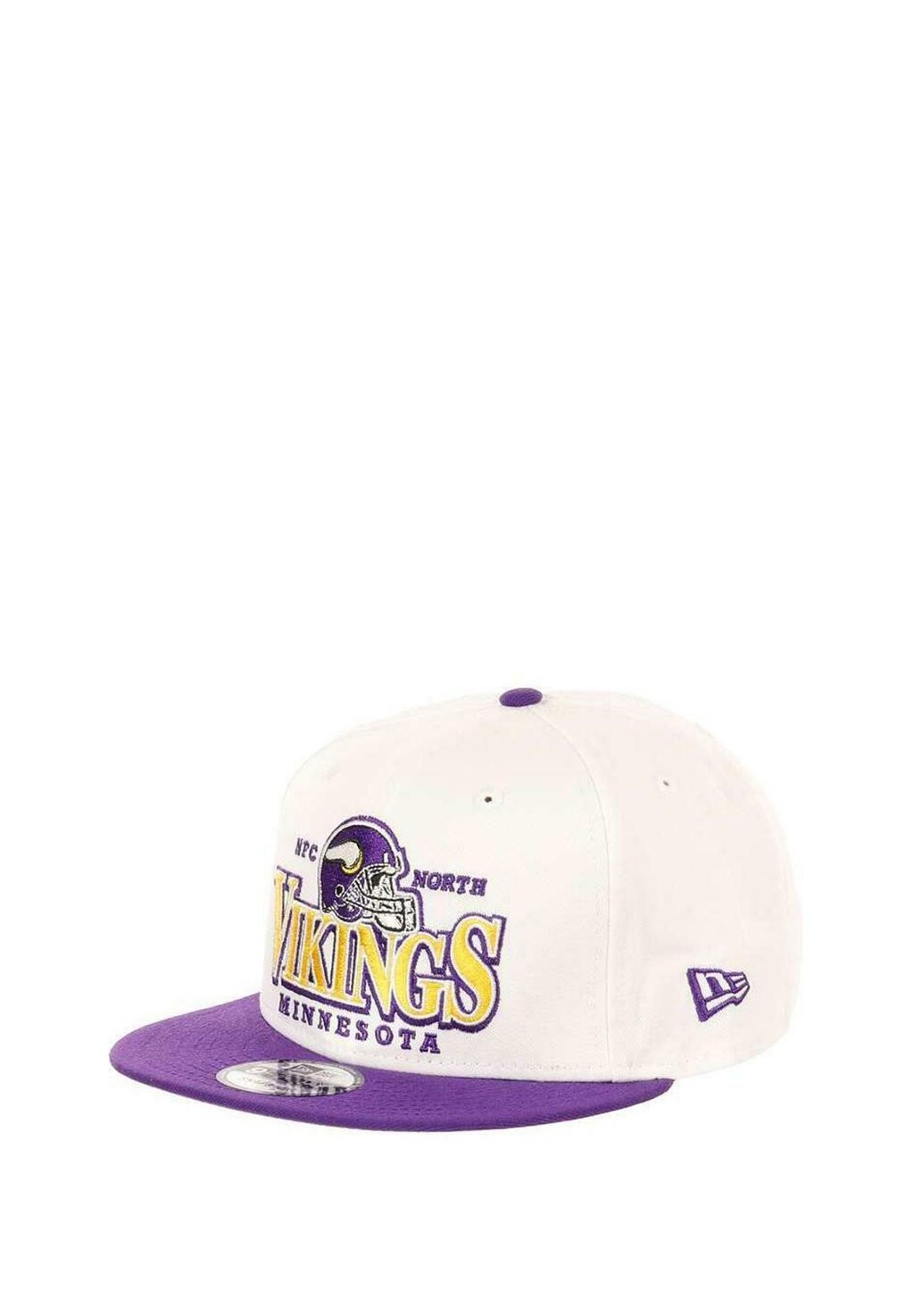 

Бейсболка MINNESOTA VIKINGS NFL ORIGINAL TEAM HELMET 9FIFTY SNAPBACK New Era, цвет weiss