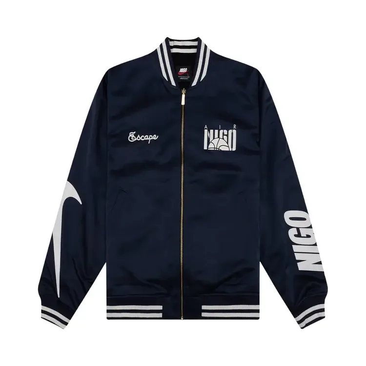 Куртка Nike x NIGO Coach Jacket 'Midnight Navy/Black'