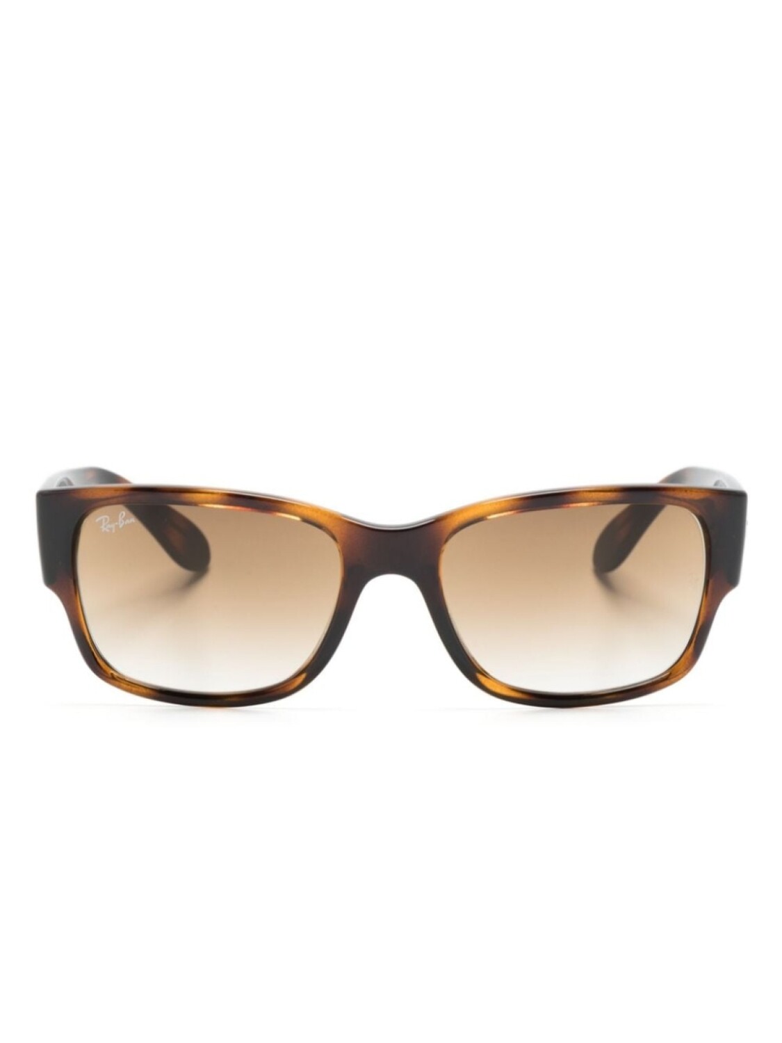 

Ray-Ban солнцезащитные очки в квадратной оправе, коричневый