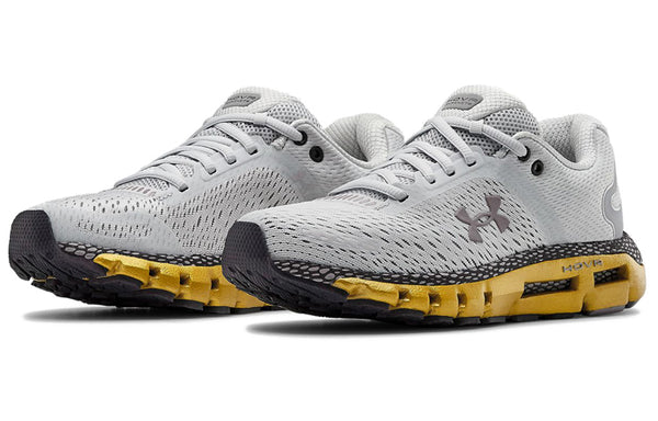 Кроссовки hovr infinite 2 grey/yellow Under Armour, серый — фото 3