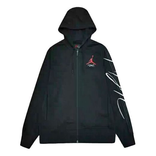 

Толстовка Men's Air Jordan Zipper Black, черный