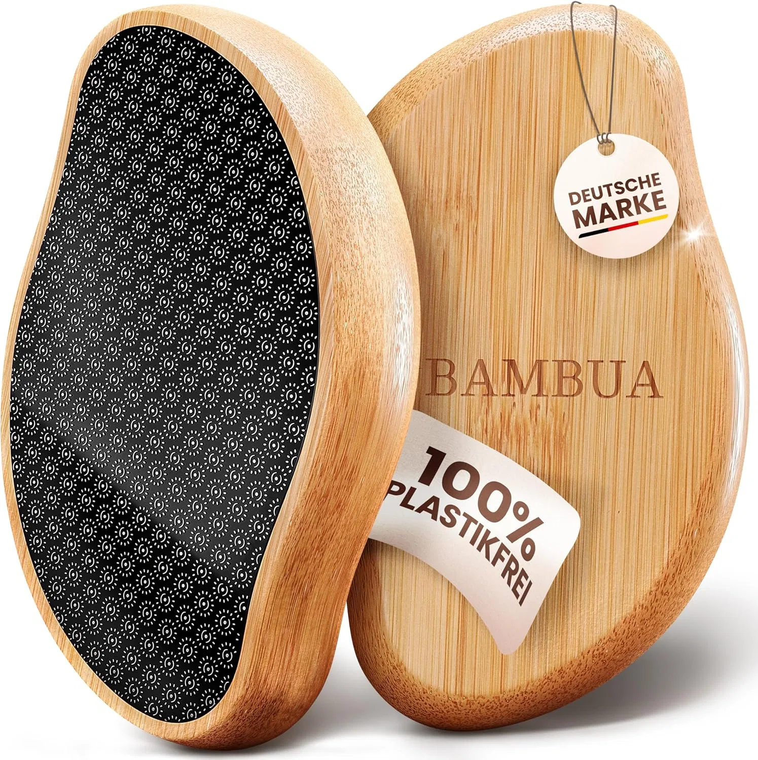 Пемза BAMBUA для удаления мозолей из наностекла Bambua, Black