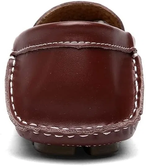 Мокасины кожаные Loafers Brown SayfuR — фото 4