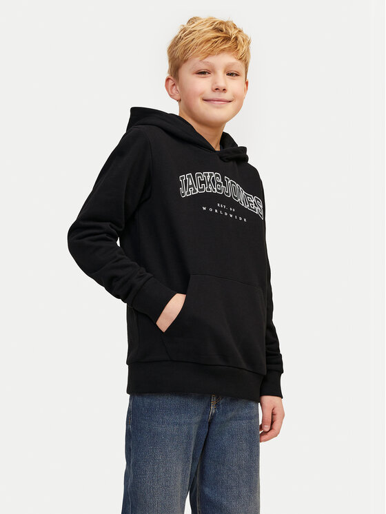 

Толстовка свободного кроя Jack&Jones Junior, черный