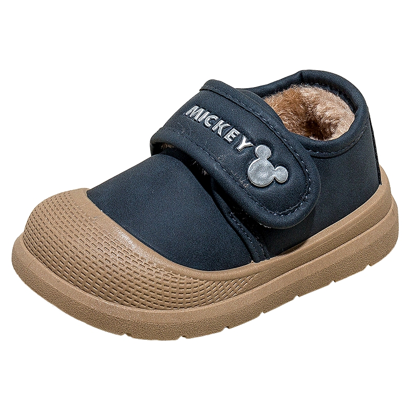 

Термоустойчивые противоскользящие низкие кеды для детей от 3 до 7 лет Disney, темно-синий