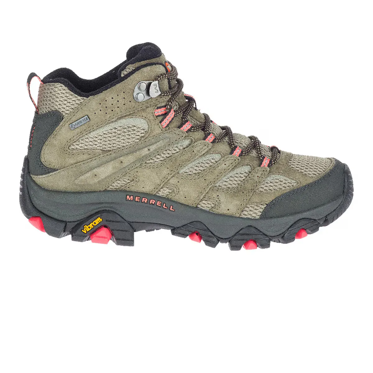 

Женские горные ботинки Moab 3 Mid GTX Merrell, цвет Verde Oliva