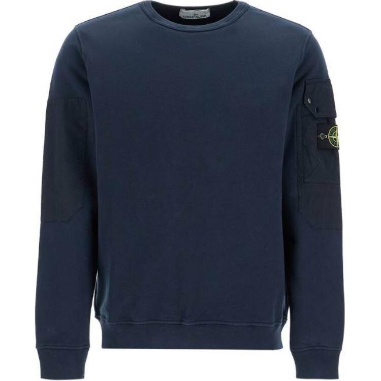 

Толстовка мужская синяя Stone Island, синий