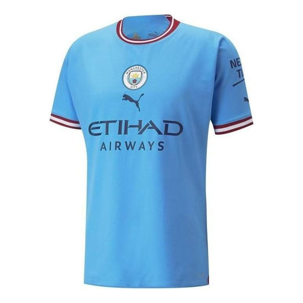 

Спортивная футболка manchester city f.c. home 22/23 authentic jersey 'blue' Puma, синий