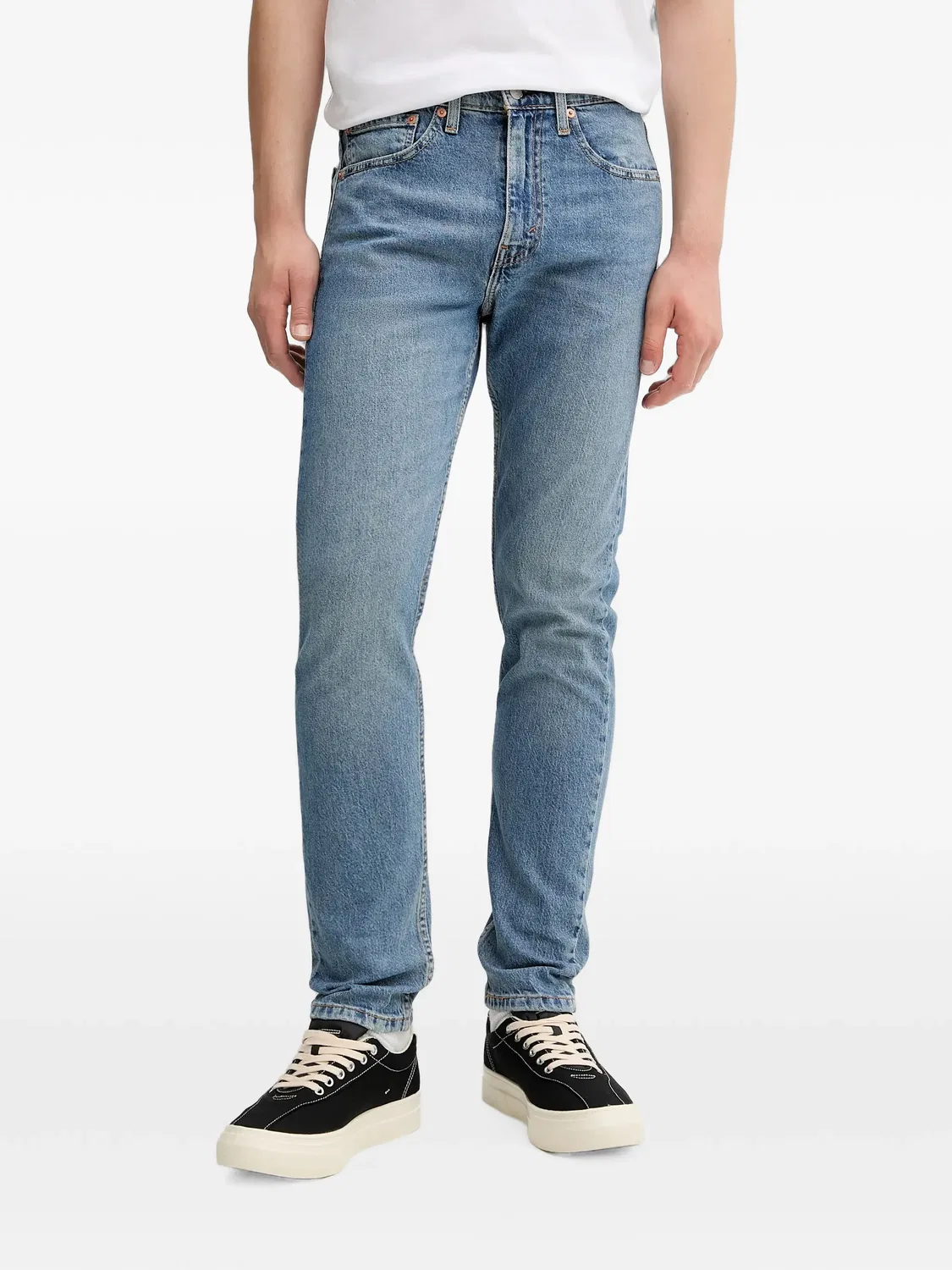 Джинсы 515 узкого кроя синего цвета Levi's, синий