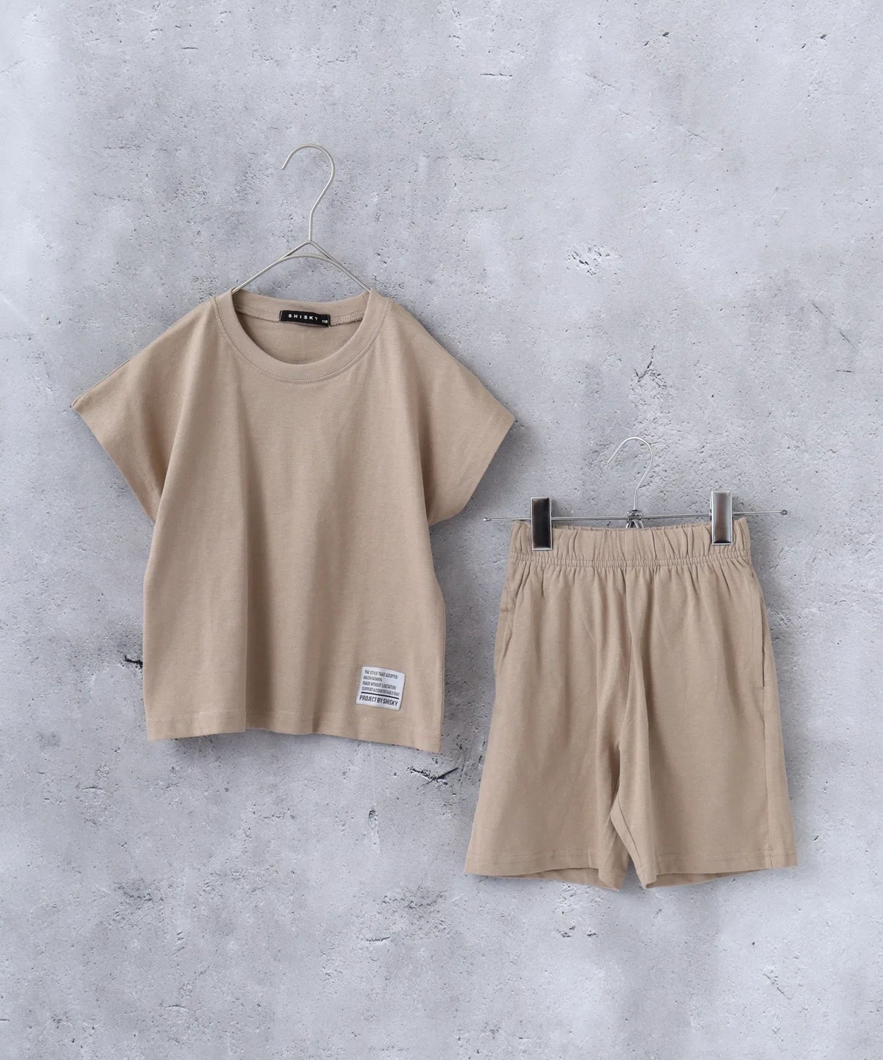 Детский комплект с коротким рукавом Over FUNALIVE, Beige