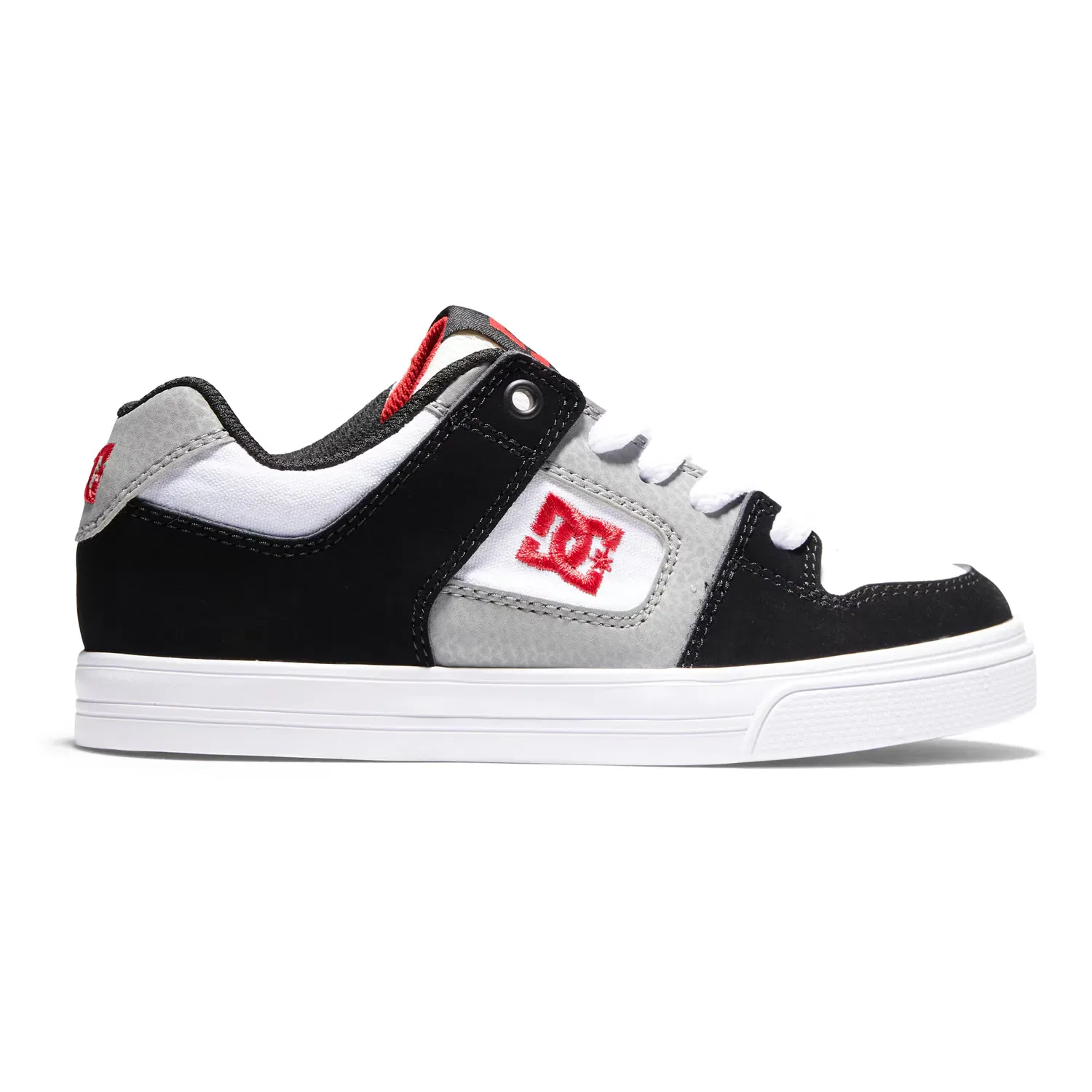 Детские кроссовки для мальчиков кожаные Pure DC Shoes, Blanco