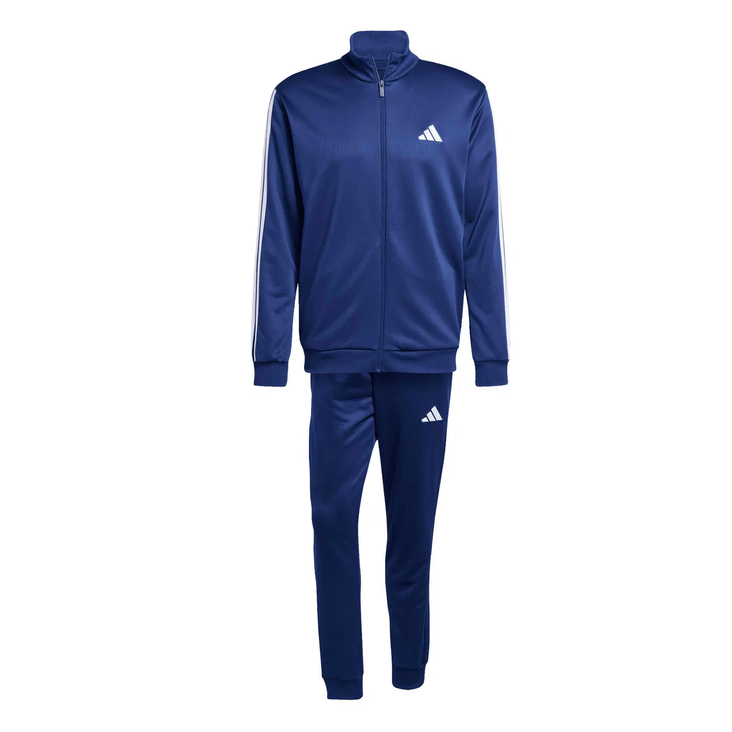 Мужской спортивный костюм из футера 3S French Terry Tracksuit Adidas, Konigsblau