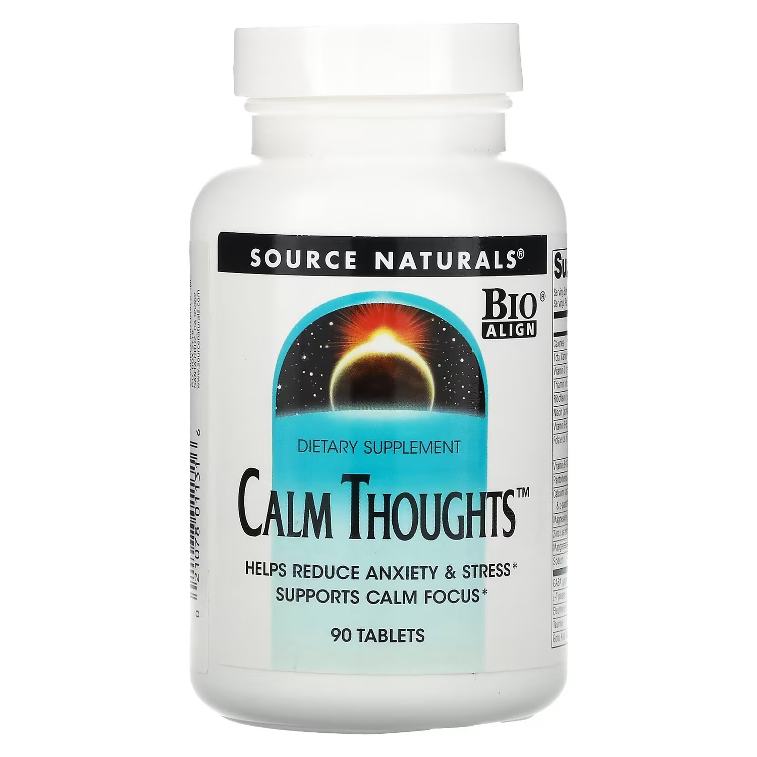 

Source Naturals Calm Thoughts, 90 таблеток