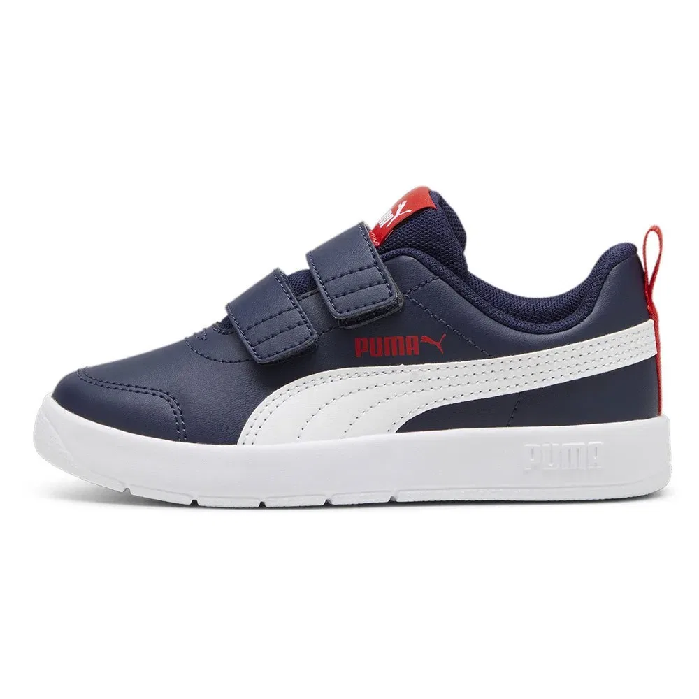 Детские кроссовки для девочек Courtflex V3 V PS Puma, Blue
