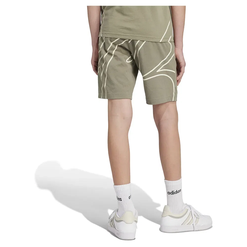 Детские шорты с принтом Jude Bellingham Culturewear Adidas, Green — фото 2