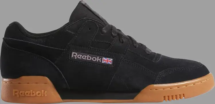 

Кроссовки workout plus mu 'black gum' Reebok, черный