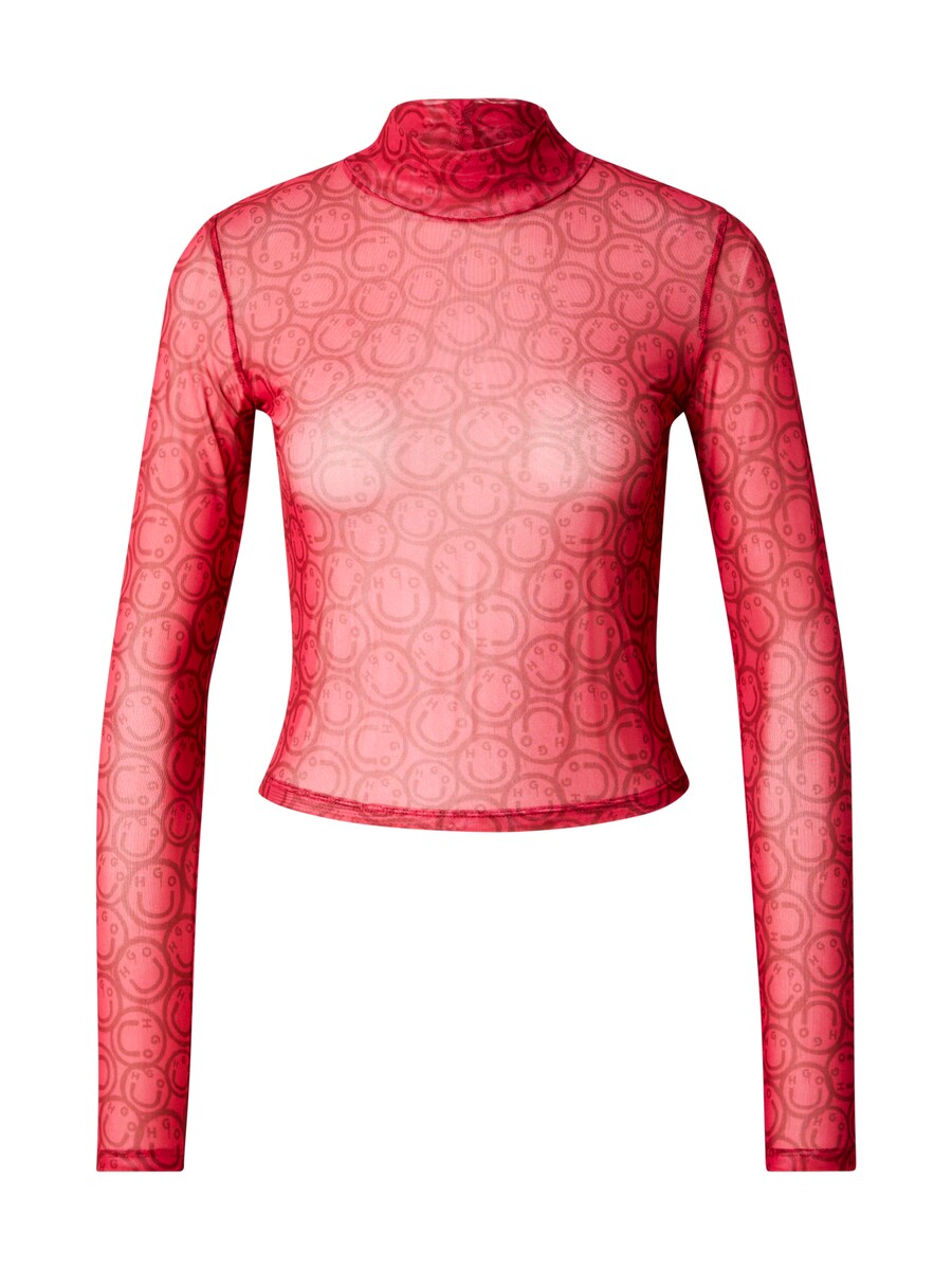 

Лонгслив HUGO Shirt Dasori_B_1, цвет carmine red