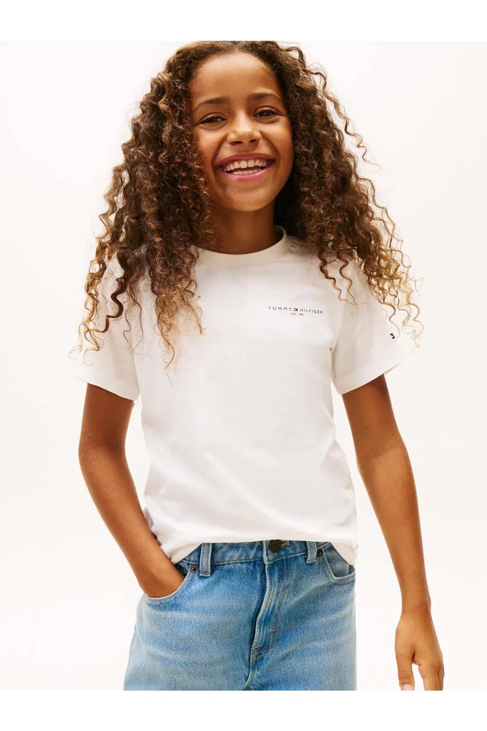Детская футболка Mini Corp Tommy Hilfiger, White — фото 3