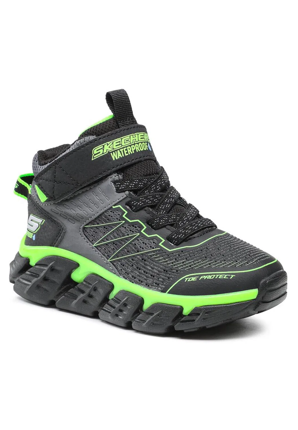 Детские водонепроницаемые кроссовки-слипоны Skechers Tech-Grip HIGH-SURGE, Grau