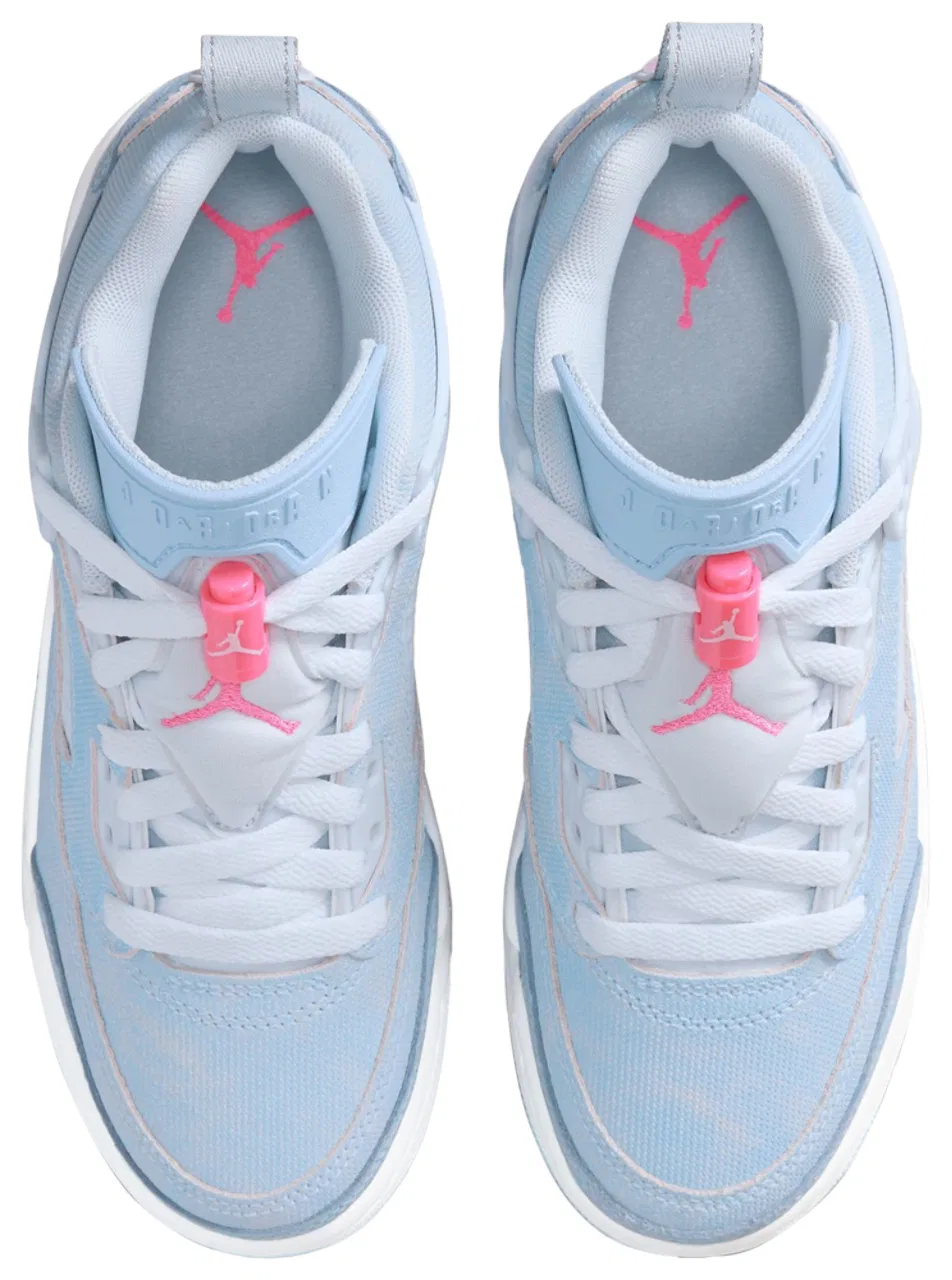 Кроссовки для девочек Spizike Low Jordan, цвет Pink Glow/White/Cobalt Bliss — фото 4