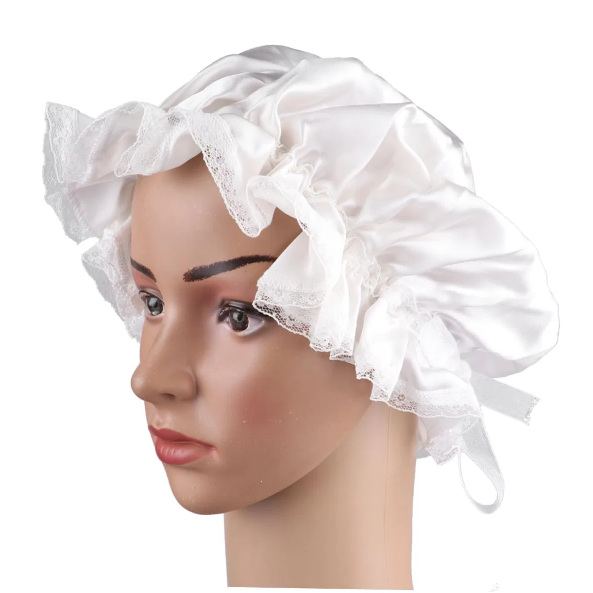 Шапочка для душа Silk Bonnet Housoutil 3-Pack White — фото 2
